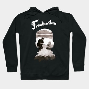 Frankenstein portrait illustrated by Axel Rosito Hoodie